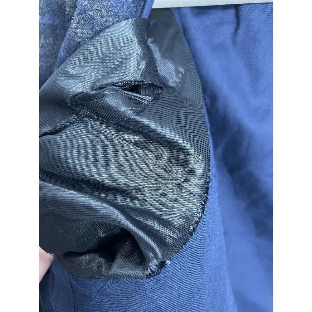Banana Republic Navy Blue Green Blazer Jacket Women’s Size Small